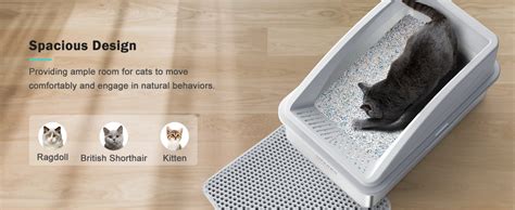 aiperro litter box stainless steel|cat litter box with lid.